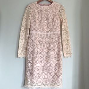 Maggy London light pink dress